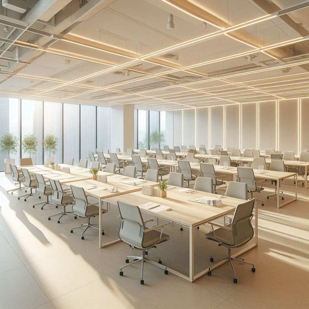 外贸企业负责的写字楼办公开放式工位管理面对访客数量突增该怎样划分责任
